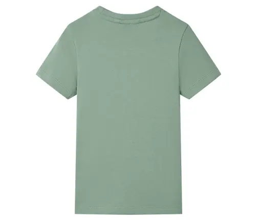 Vaikiški Marškinėliai Trumpomis Rankovėmis, Chaki Spalvos, 104 Dydžio