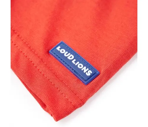 Bērnu Krekls Ar Īsām Piedurknēm, Sarkans, 128