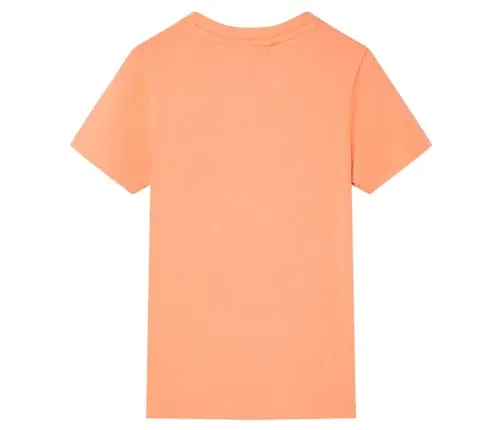 Bērnu Krekls Ar Īsām Piedurknēm, Neona Oranžs, 128