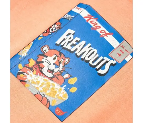 Bērnu Krekls Ar Īsām Piedurknēm, Neona Oranžs, 128