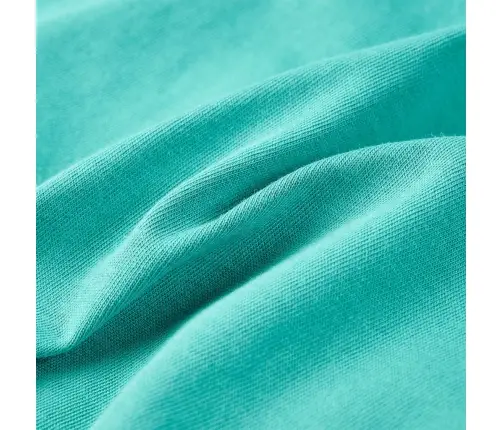 Lühikeste Varrukatega Laste T-Särk, Tume Mündiroheline, 104