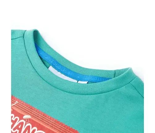 Bērnu T-Krekls Ar Īsām Piedurknēm, Tumša Piparmētru, 128