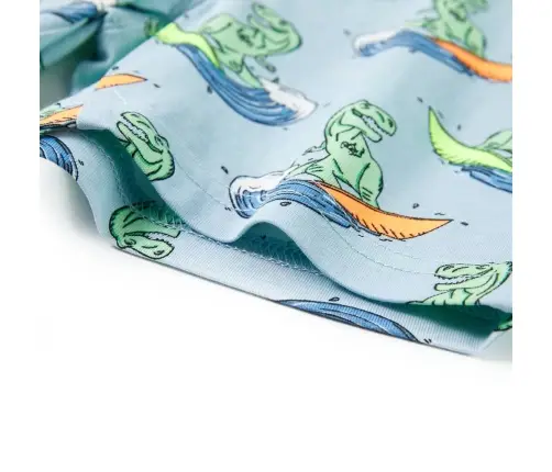 Bērnu Pidžama Ar Īsām Piedurknēm, Gaiši Zila, 92