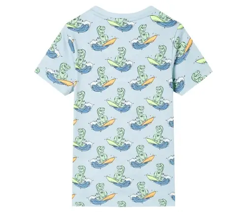 Bērnu Pidžama Ar Īsām Piedurknēm, Gaiši Zila, 104