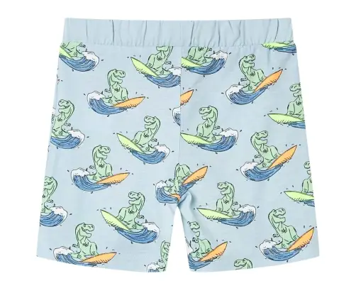 Bērnu Pidžama Ar Īsām Piedurknēm, Gaiši Zila, 140