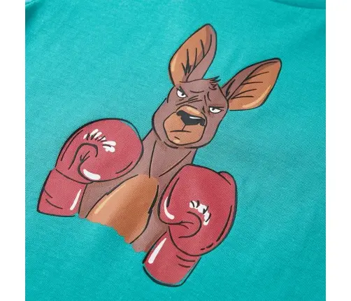 Bērnu T-Krekls Ar Īsām Piedurknēm, Tumša Piparmētru, 128