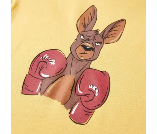 Lühikeste Varrukatega Laste T-Särk, Kollane, 92