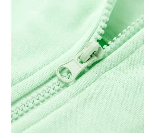 Vaikiškas Sportinis Megztinis Su Gobtuvu Ir Užtrauktuku, Žalias, 116