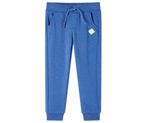 Vaikiškos Sportinės Kelnės, Mėlynos Spalvos Mišinys, 104 Dydžio