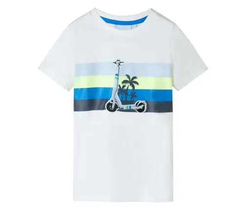 Vaikiški Marškinėliai, Ekru Spalvos, 140 Dydžio