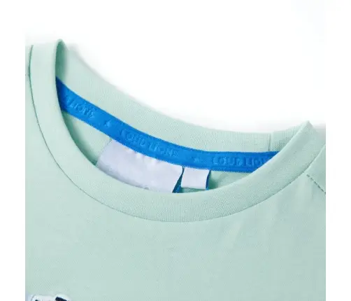 Bērnu T-Krekls, Gaiša Piparmētru, 140