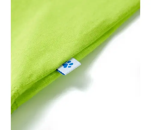 Vaikiški Marškinėliai Trumpomis Rankovėmis, Laimo Spalvos, 128 Dydžio