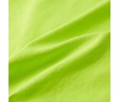 Vaikiški Marškinėliai Trumpomis Rankovėmis, Laimo Spalvos, 128 Dydžio