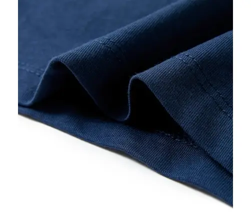 Vaikiški Marškinėliai Trumpomis Rankovėmis, Tamsūs Mėlyni, 128 Dydžio