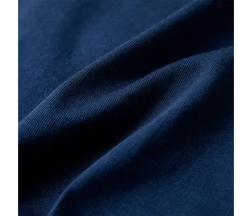 Vaikiški Marškinėliai Trumpomis Rankovėmis, Tamsūs Mėlyni, 128 Dydžio