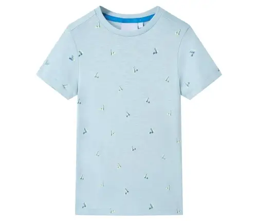 Bērnu T-Krekls, Gaiši Zils, 104