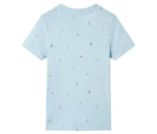Bērnu T-Krekls, Gaiši Zils, 104