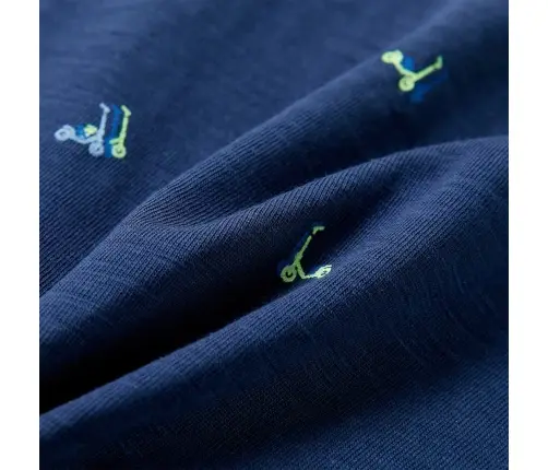 Bērnu T-Krekls, Tumši Zils, 92