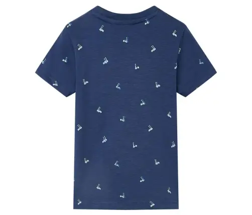 Bērnu T-Krekls, Tumši Zils, 128