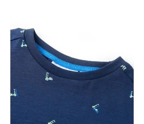 Bērnu T-Krekls, Tumši Zils, 128