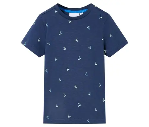 Bērnu T-Krekls, Tumši Zils, 140