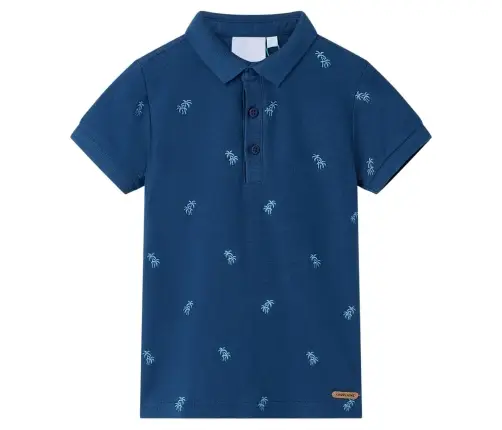 Laste Polosärk, Tumesinine, 128