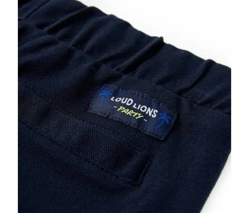 Bērnu Šorti Ar Savelkamu Aukliņu, Tumši Zili, 140