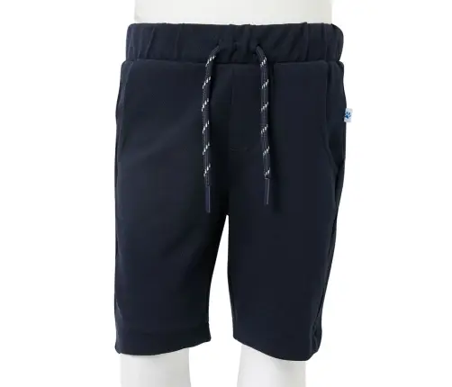 Bērnu Šorti Ar Savelkamu Aukliņu, Tumši Zili, 140