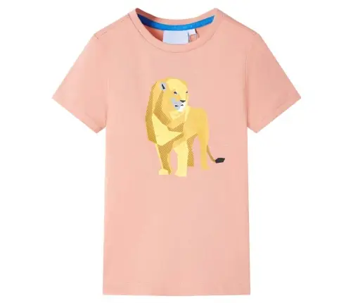 Bērnu T-Krekls, Gaiši Oranžs, 104