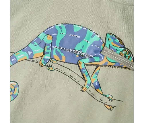 Laste T-Särk, Lühikeste Varrukatega, Hele Khaki, 92