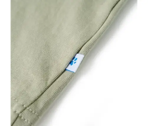 Laste T-Särk, Lühikeste Varrukatega, Hele Khaki, 92