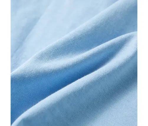 Vaikiški Marškinėliai Ilgomis Rankovėmis, Šviesiai Mėlyni, 128 Dydžio