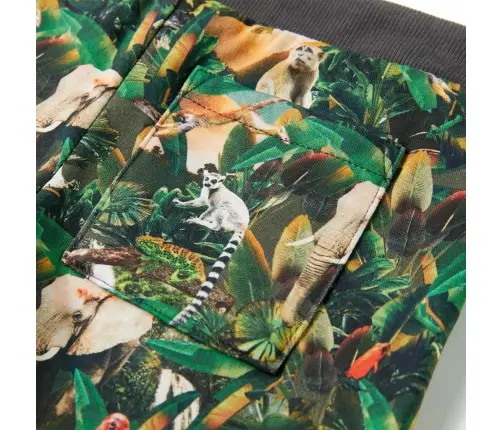 Laste Lühikesed Püksid Pingutusnööriga, Kirju, 92