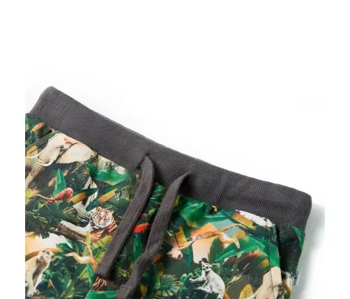 Laste Lühikesed Püksid Pingutusnööriga, Kirju, 116