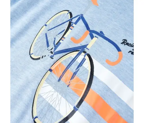 Bērnu T-Krekls, Maigi Zils, 140