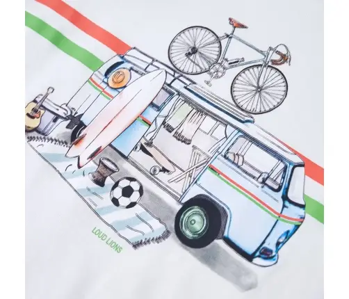 Vaikiški Marškinėliai, Ekru Spalvos, 116 Dydžio