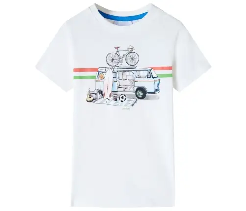 Laste T-Särk, Ekrüü, 128