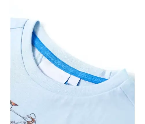 Bērnu T-Krekls, Gaiši Zils, 104