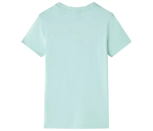 Bērnu T-Krekls, Gaiša Piparmētru, 92