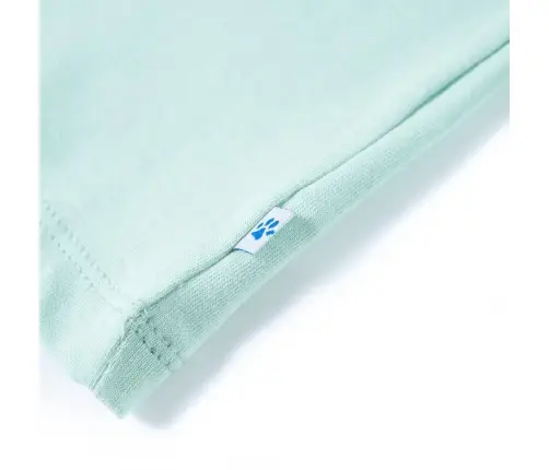 Bērnu T-Krekls, Gaiša Piparmētru, 104