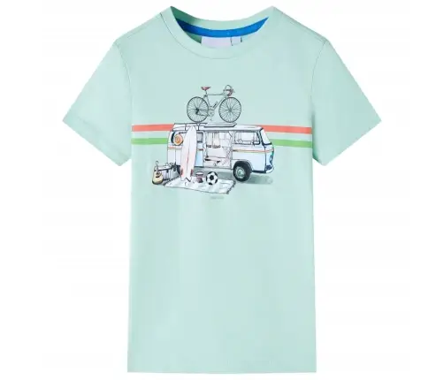 Laste T-Särk, Hele Mündiroheline, 140