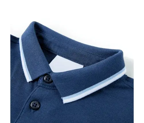 Vaikiški Polo Marškinėliai, Tamsiai Mėlynos Spalvos, 116 Dydžio