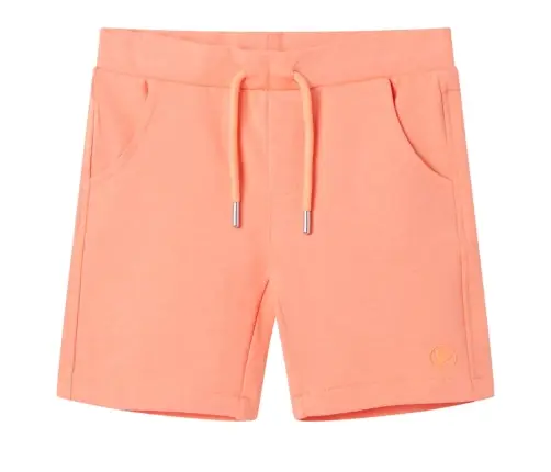 Laste Lühikesed Püksid Pingutusnööriga, Neoonoranž, 116