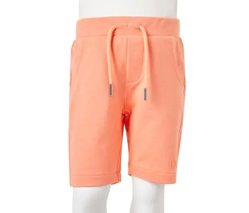 Bērnu Šorti Ar Savelkamu Aukliņu, Neona Oranži, 140