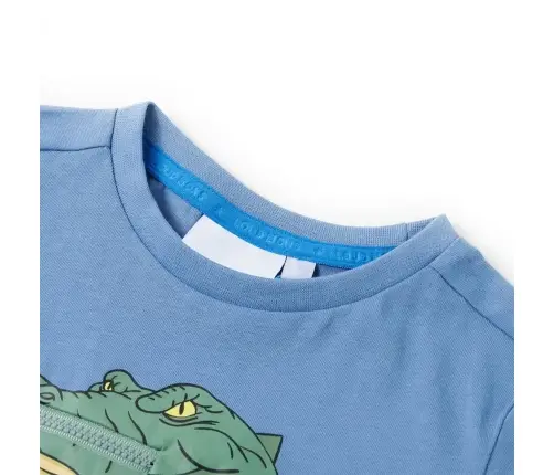 Bērnu T-Krekls, Vidēji Zils, 128