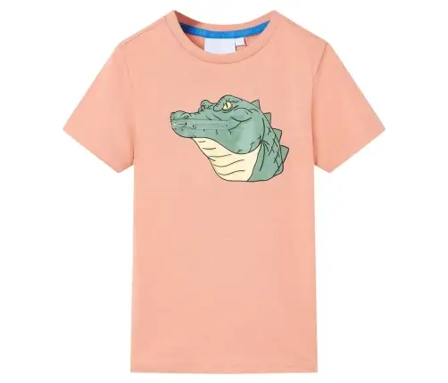 Bērnu T-Krekls, Gaiši Oranžs, 128