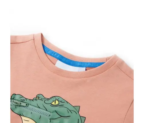 Bērnu T-Krekls, Gaiši Oranžs, 128