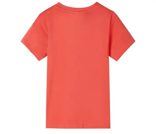 Bērnu Krekls Ar Īsām Piedurknēm, Gaiši Sarkans, 92