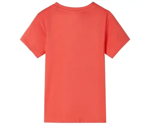 Bērnu Krekls Ar Īsām Piedurknēm, Gaiši Sarkans, 128