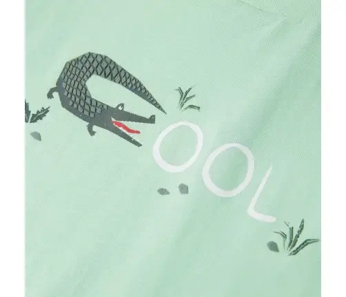 Bērnu Krekls Ar Īsām Piedurknēm, Gaiši Zaļš, 92